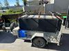 Galvanised Box Trailer with storage and racks