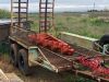 Plants Trailer with air brake