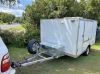 Single axle enclosed trailer