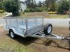 8x5 Caged Box Trailer